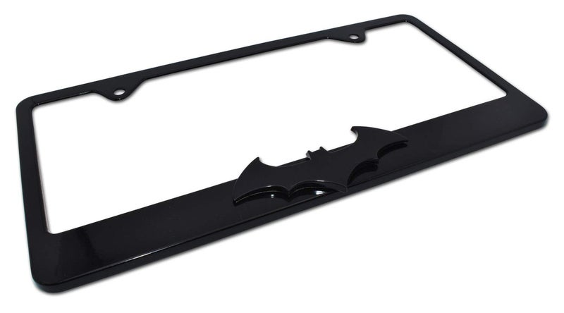 Elektroplate Officially Licensed DC Comics Batman Black All-Metal Standard Size Superhero Premium 3D License Plate Frame Tag Holder for Cars/SUVs/Trucks Weather-Proof Automotive Accessory - Image 5